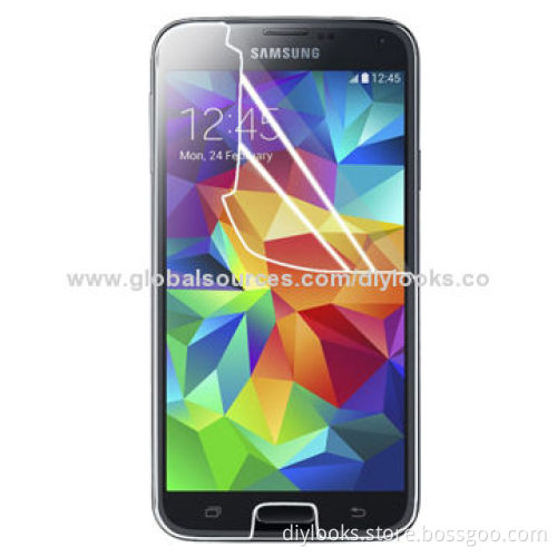 HD Clear Mobile Phone LCD Screen Protector for Samsung Galaxy SV/S5/i9600, Made of PET
